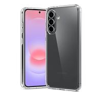 Cyber-Tech Clear Gel Case for Samsung Galaxy A37 5G, Slim, Transparent, Soft Silicone Cover [Military Grade Drop Protection] Shockproof Slim for Samsung A37 Case, Clear