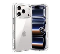 Cyber-Tech Compatible with iPhone 17 Pro Case, [Anti-Scratch] Military-Grade Protection Shockproof Transparent Case for iPhone 17 Pro