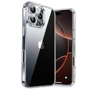 Cyber-Tech Crystal Clear Designed for iPhone 16 Pro Case, [Never Yellow] [Military-grade Protection] Shockproof Protective Phone Case Thin Slim Cover for iPhone 16 Pro,