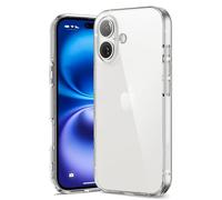Cyber-Tech for iPhone 16 Plus Case 6.7 inch, Military-Grade Protection Transparent Phone Cover, Anti-Fingerprint Slim Shockproof Phone Case for iPhone 16 Plus - Clear