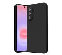 Cyber-Tech Silicone Case for Samsung Galaxy A37 5G, Ultra Slim Liquid TPU Soft Edge Cover, Full Body Shockproof & Scratch Resistant Protection, Black
