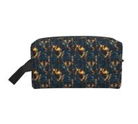 Cyber Tiger Print Toiletry Bag for Men Women, Travel Toiletries Bags Cosmetic Bag, Hanging Toiletry Shaving Bags for Travel Accessories