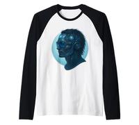 Cyber VS Human Raglan Baseball Tee