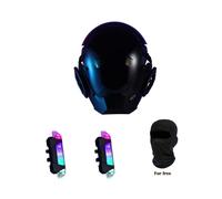 (CYBER00(RGB)) Cyberpunk Mask Role Playing Cosplay Robocop of the Future Futuristic Cool