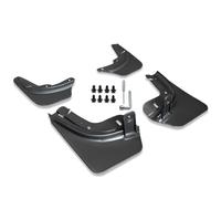 CYBERBEANS 4Pcs New Version for Tesla Model Y Launch/Juniper Mud Flaps Accessories 2025,Flexible Mudflaps No Drilling/Tape Splash Guards All Weather Protector Fenders