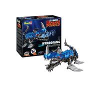 Revell 07851 HydroFang: CyberBeasts 1:35 Scale Unbuilt Pre-Coloured Plastic Model Kit With Moving Parts & CyberBeasts Engine