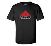 Cyberdyne Systems Terminator Inspired Movie Film Mens T-Shirt (Medium) Black