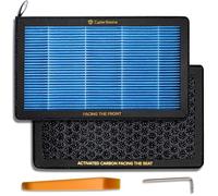 CYBEREBEANS Air Conditional Replacement with Activated Carbon for Tesla Model 3 Model Y HEPA Cabin Air Filter Accessories 2016-2024 2025 Juniper Highland Upgraded Version(2 Pack)