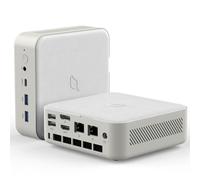 CyberGeek Mini PC Computers Gaming, AMD Ryzen 7 5700u (8C/16T,up to 4.3 GHz), Micro PC 64GB DDR4 RAM 2TB PCIe SSD, Small Desktop PC Supports 4K@60Hz/Triple Display/WiFi 5/BT5.0/HDMI+DP/Home/Office