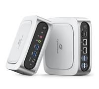 CyberGeek Mini PC Gaming, 11th Gen Core i9-11900H(8C/16T, Up to 4.9GHz), Small Computer 32GB DDR4 1TB PCIe SSD, Tiny PC 4K Triple Display (DP/HD/Type-C), 6 USB Ports, Dual LAN, Wi-Fi 6, BT5.2