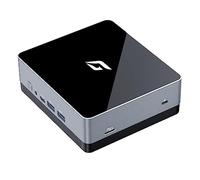 CyberGeek Nano A1 Micro PC Linux, Intel 12th Alder Lake N100 (up to 3.4GHz), 8GB DDR4 RAM 128GB PCIe SSD, Mini PC Computer Support 4K Dual Display/USB3.0/WiFi 6/BT5.2/RJ45/VESA for Home/Office