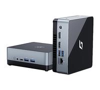 CyberGeek Nano A1 Mini PC, Intel 12th Alder Lake N100 Mini Computer, 16GB DDR4 RAM 1TB PCIe SSD Small PC, Mini Computer Support Dual 4K Display, USB3.0/WiFi 6/BT5.2/RJ45/VESA