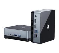 CyberGeek Nano J1 Linux Mini PC, Intel N5095A Quad-Core, Small Desktop Computers with 16GB RAM, 1TB PCIe SSD, 4K Dual Display, WiFi, Type-C, RJ45, VESA, Ubuntu OS for Business/Home/Office