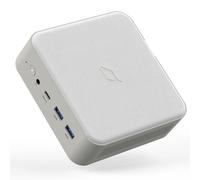 CyberGeek Small Computer Linux, AMD Ryzen 7 5700u (8C/16T,up to 4.3 GHz), Mini PC Gamer 64GB DDR4 RAM 2TB PCIe SSD, Mini Desktop Supports 4K@60Hz/Triple Display/WiFi/BT5.0/HDMI+DP+Type C/Home/Office