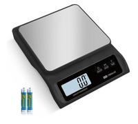 CYBERGIANT 13lb/0.1g Precision Digital Food Scale - Food Scale & Kitchen Scale for Meal Prep and Kitchen Baking - Espresso Coffee Scale, Gram Scale, Stainless Steel Platform & LCD Display - Black