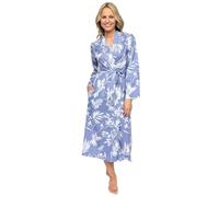 Cyberjammies 2120 Nora Rose Brooke Bird Print Long Dressing Gown