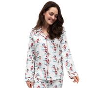 Cyberjammies Blaze Snowman Printed Jersey Pyjama Top - Red Mix - 6XL - 26