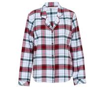 Cyberjammies Blaze Women's Brushed Check Long Sleeve Pyjama Top | Soft Cotton Pyjama Shirt | Soft Brushed Fabric | Cosy Ladies PJs for Festive Comfort and Relaxed Style | Size 18