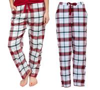 Cyberjammies Blaze Women's Brushed Check Pyjama Bottoms | Soft Cotton Ladies Pyjama Bottoms | Cosy Brushed Flannel Lounge Pants for Warm Winter Nightwear | Relaxed Fit Loungewear for Comfort | Size 22
