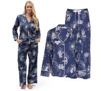 Cyberjammies Celestial Nights Women's Zodiac Print Wide Leg Pyjama Set | Soft Cotton Modal Ladies Pyjamas, Breathable PJs for Women