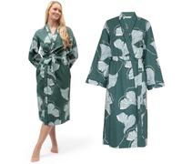 Cyberjammies Grace Women's Floral Print Dressing Gown | Soft Cotton Modal Long Dressing Gown, Breathable Ladies Nightwear & Womens Pyjamas