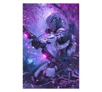 Cybernetic Archer in Fantasy Forest Jigsaw Puzzle for Adults, 1000 Piece