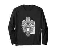 Cybernetic Archive Blueprint - Open Source Truth Long Sleeve T-Shirt