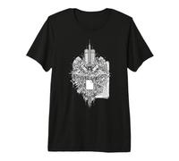 Cybernetic Archive Blueprint - Open Source Truth Premium T-Shirt