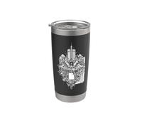 Cybernetic Archive Blueprint - Open Source Truth Stainless Steel Insulated Tumbler