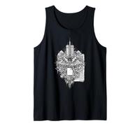 Cybernetic Archive Blueprint - Open Source Truth Tank Top