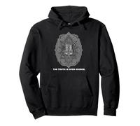 Cybernetic Archive Blueprint - THE TRUTH IS OPEN SOURCE Pullover Hoodie