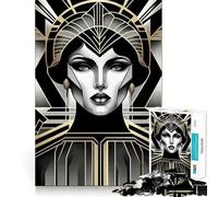 Cybernetic Grace Portrait Adults 1000 Piece Jigsaw Puzzle Cognitive Skill Tight Connection Fun Challenge Classic Xmas Gift (50x75cm)