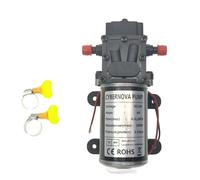 CYBERNOVA DC24V 6L/MIN Backflow Diaphragm Pump Self-Priming Water Pump for Cooling/Dusting/Garden and RV Cleaning/Irrigation/Spraying (15-24-HA)