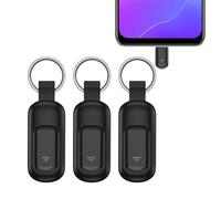 Cyberplexs Hacking Device, 3 Pack Smartphone Infrared Transmitter Adapter, Hacker Tool, Multi-Function Remote Control For Projectors Cameras Chandeliers Fans Other Appliances