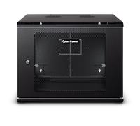 CyberPower Carbon CR9U61003 9U Wall Mount Rack Enclosure, Black