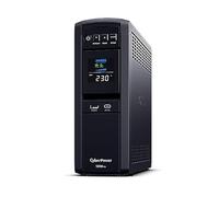 CyberPower PFC Sinewave 1350VA Line Interactive Tower UPS 810W LCD Display 2x UK Plug 4x IEC AVR Energy Saving