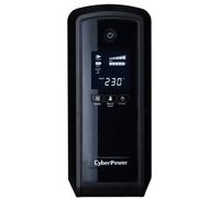 CyberPower PFC Sinewave 900VA Line Interactive Tower UPS 540W LCD Display 2x UK Plug 4x IEC AVR Energy Saving