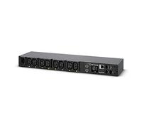 Cyberpower PDU41004 Switched PDU, Single Phase, 10 Amps, 8 IEC C13, Vertical/Horizontal, Black