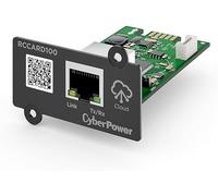 CyberPower Remote Cloud Card RCCARD100 - Connection via RJ45 port, for PR, OR, CPS-PRO, and NEW OLS/OL series with short LAN-slot