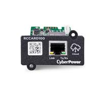 CyberPower Remote Cloud Card RCCARD100 - Connection via RJ45 port, for PR, OR, CPS-PRO, and NEW OLS/OL series with short LAN-slot