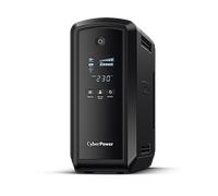 CyberPower Value Pro 1000VA Line Interactive Tower UPS 550W LCD Display 6x IEC AVR Energy Saving 1Gbps Ethernet