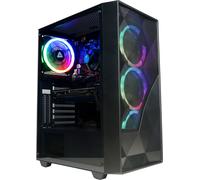 CyberPowerPC AO22214 Gaming PC - NVIDIA® GeForce RTX™ 5060, AMD Ryzen™ 5, 1TB SSD - Black, Black