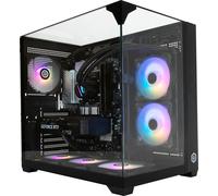 CyberPowerPC AO22230 Gaming PC - NVIDIA® GeForce RTX™ 5060 Ti, AMD Ryzen™ 5, 1TB SSD - Black, Black