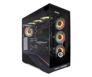 CyberPowerPC Luxe Gaming PC - AMD Ryzen 7 9800X3D, Nvidia RTX 5070, 32GB RAM, 1TB NVMe SSD, 650W PSU, Windows 11, Liquid Cooling, V100R