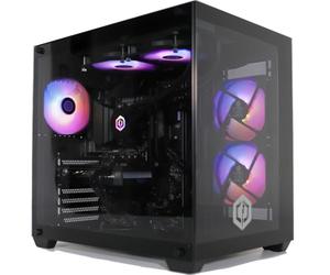 CyberPowerPC Luxe Gaming PC - Intel Core i7 12700KF, Nvidia RTX 5070 Ti, 32GB RAM, 1TB NVMe SSD, 750W PSU, Wi-Fi, Windows 11, Liquid Cooling, Ark