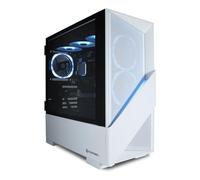 CyberPowerPC Luxe Gaming PC - Intel Core Ultra 7 265KF, Nvidia RTX 5060 Ti, 32GB RAM, 2TB NVMe SSD, 650W PSU, Windows 11, Liquid Cooling, Amethyst 360M Airflow White