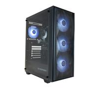 CyberPowerPC Regiment Gaming PC - AMD Ryzen 5 5600G, 8GB RAM, 500GB NVMe SSD, 450W PSU, Wi-Fi, Windows 11, Sylph