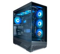 CyberPowerPC x MSI PBM Gaming PC - AMD Ryzen 7 9800X3D, Nvidia RTX 5080, 32GB RAM, 1TB NVMe SSD, 1000W PSU, Windows 11, Liquid Cooling, Mag Pano 130R PZ Black Case