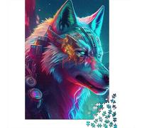 Cyberpunk 1000 Piece Jigsaw Puzzle For Adults Challenging Game Stress Relief Puzzle Exercise The Memory of The Brain for The Whole for Women, Gifts for Men 500pcs (52x38cm)