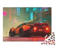 Cyberpunk 1000 Piece Jigsaw Puzzle For Adults Educational Games Stress Relief Puzzle Cultivate The Spirit of Teamwork for Adults And Kids, Age 12 Years Up 500pcs (52x38cm)